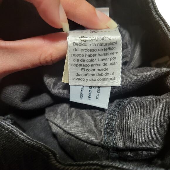 NWT Universal thread sequined jeans in black, size 20 - Picture 8 of 11